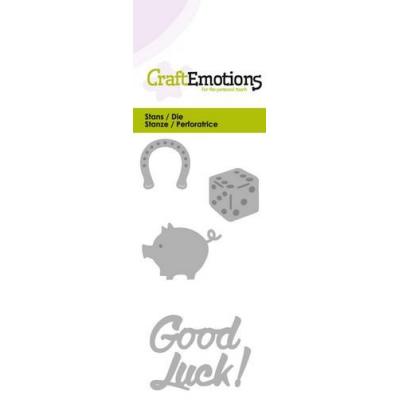 CraftEmotions Die - Good Luck!